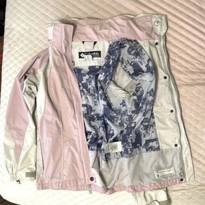 Cozy windbreaker/raincoat.